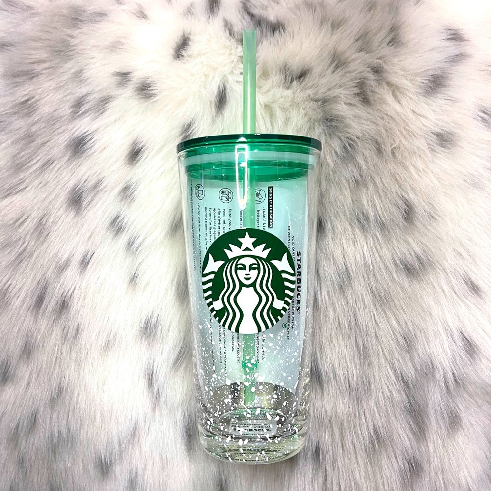 💚☃️Rare Starbucks holiday snow/silver tumbler set - Picture 3 of 5